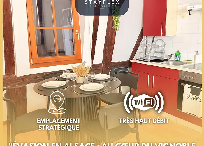 Le Cocon Alsacien Au Coeur De Rouffach Apartment photo