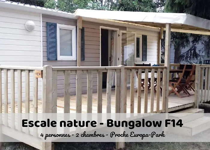 Escale Nature - Bungalow F14 Pour 4 Au Camping Le Ried Boofzheim foto