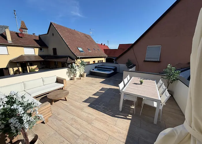 Gite De Charme Avec Spa - Design Moderne Bennwihr 사진