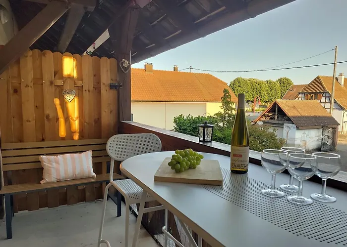 fotos do AlsAppart, duplex climatisé à 5 min de Colmar Sainte-Croix-en-Plaine