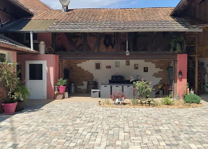 Authentique Corps De Ferme Alsacien Villa Hirtzbach photo
