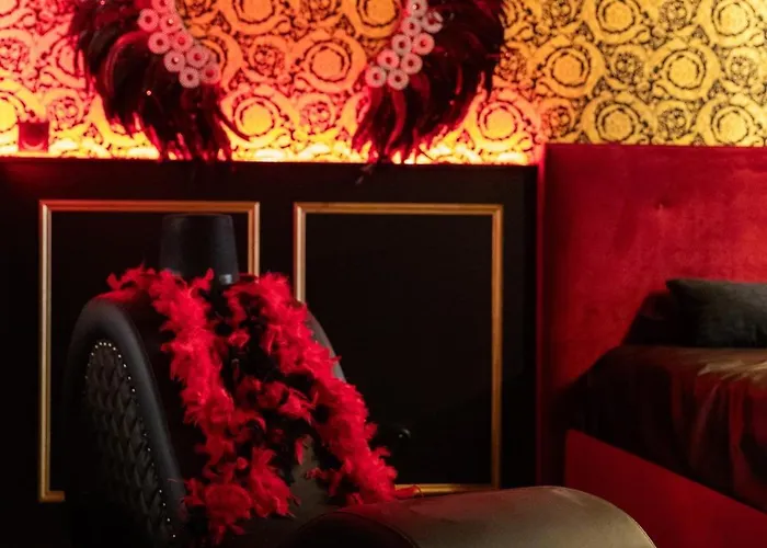 La Loge Du Cabaret Love Room Avec Spa Xxl Ettendorf zdjęcie