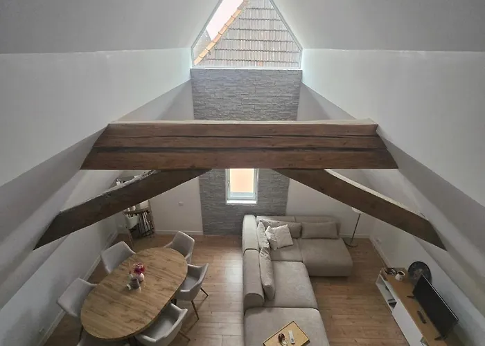 Apartmán Duplex Sous Les Toits D'Alsace Dannemarie  fotorgafie