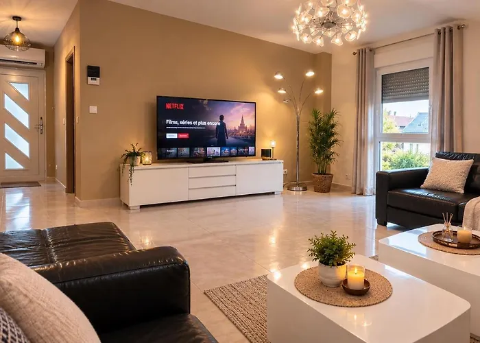 Bes Appart Premium - 90 M2, Clim, Terrasse, Parking, Netflix Wittenheim foto