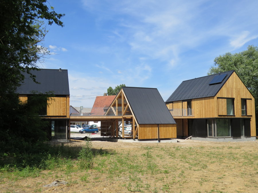 Exemple de construction bois.