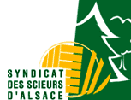 Logo du Syndicat Régional des Scieurs et Exploitants Forestiers d'Alsace.